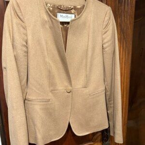 MaxMara camelhair jacket, size 10